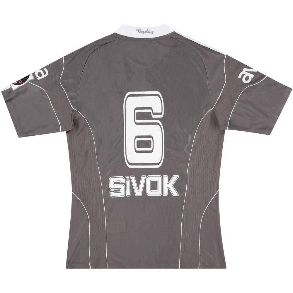 2010-11 Besiktas Match Issue Fourth Shirt Sivok #6