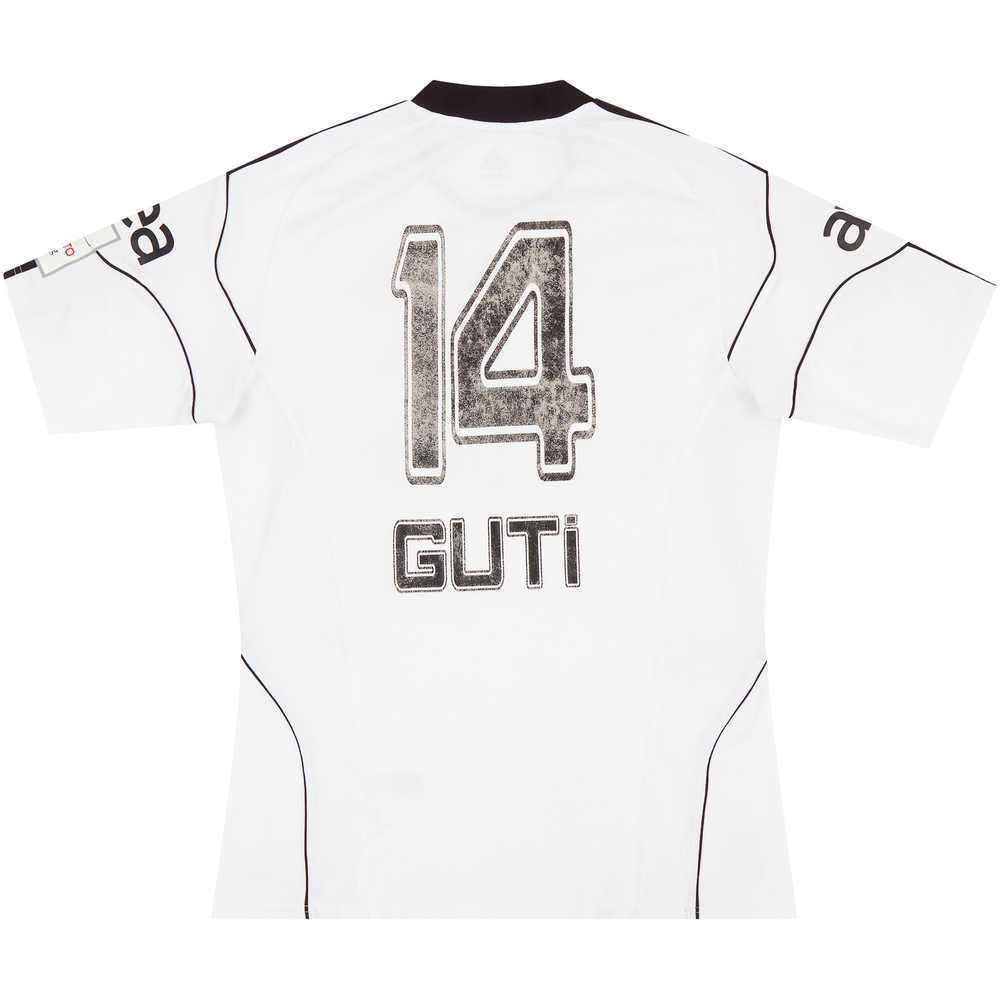 2010-11 Besiktas Match Issue Home Shirt Guti #14