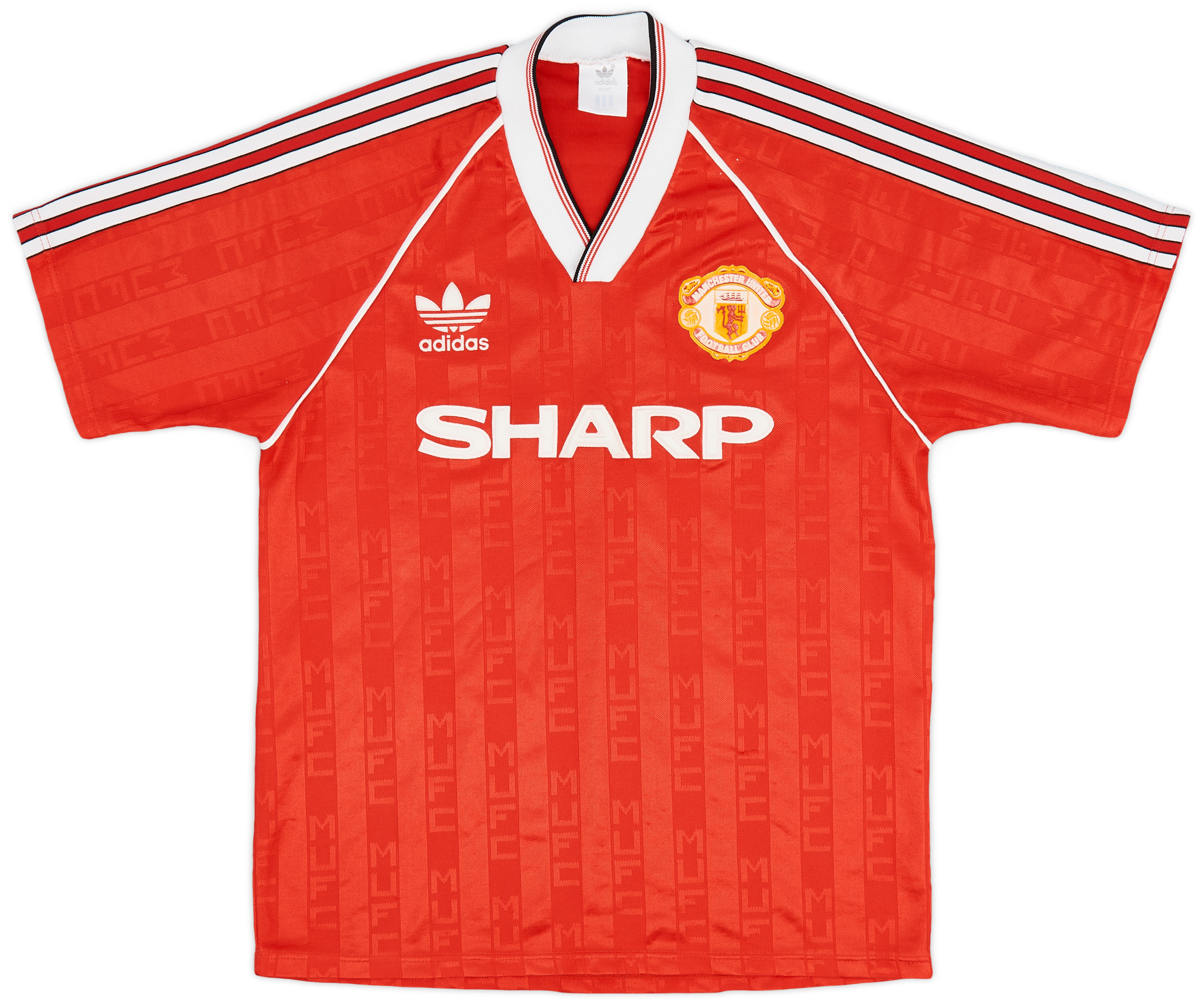1988-90 Manchester United Home Shirt - 8/10 - (/)