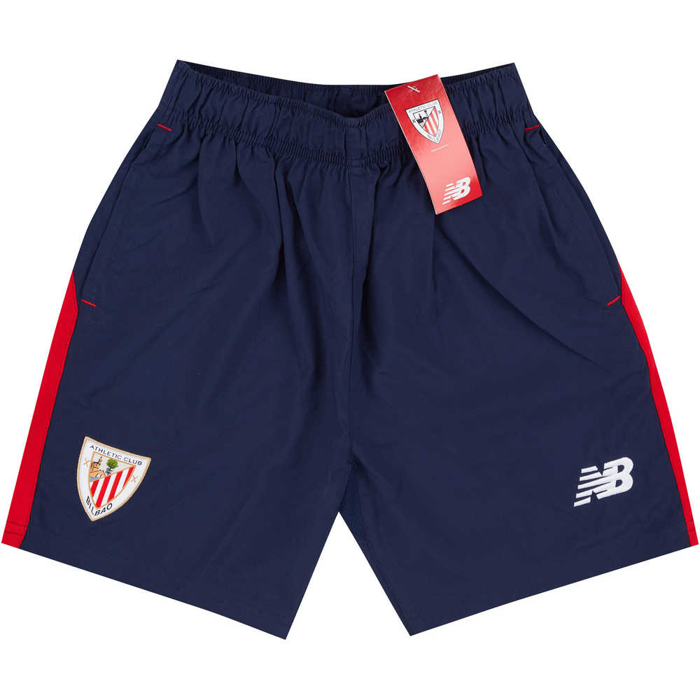 2017-18 Athletic Bilbao New Balance Woven Training Shorts *BNIB* BOYS
