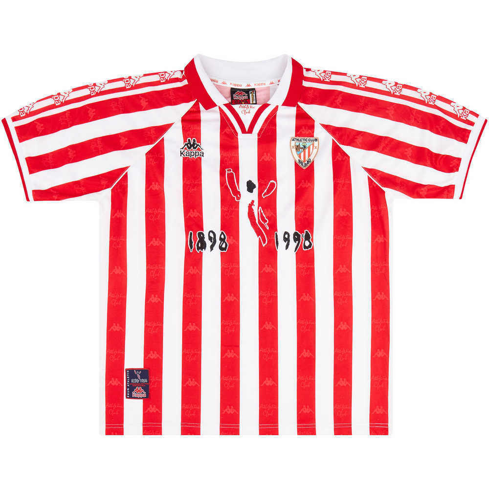 1997-98 Athletic Bilbao Centenary Home Shirt (Excellent) XL