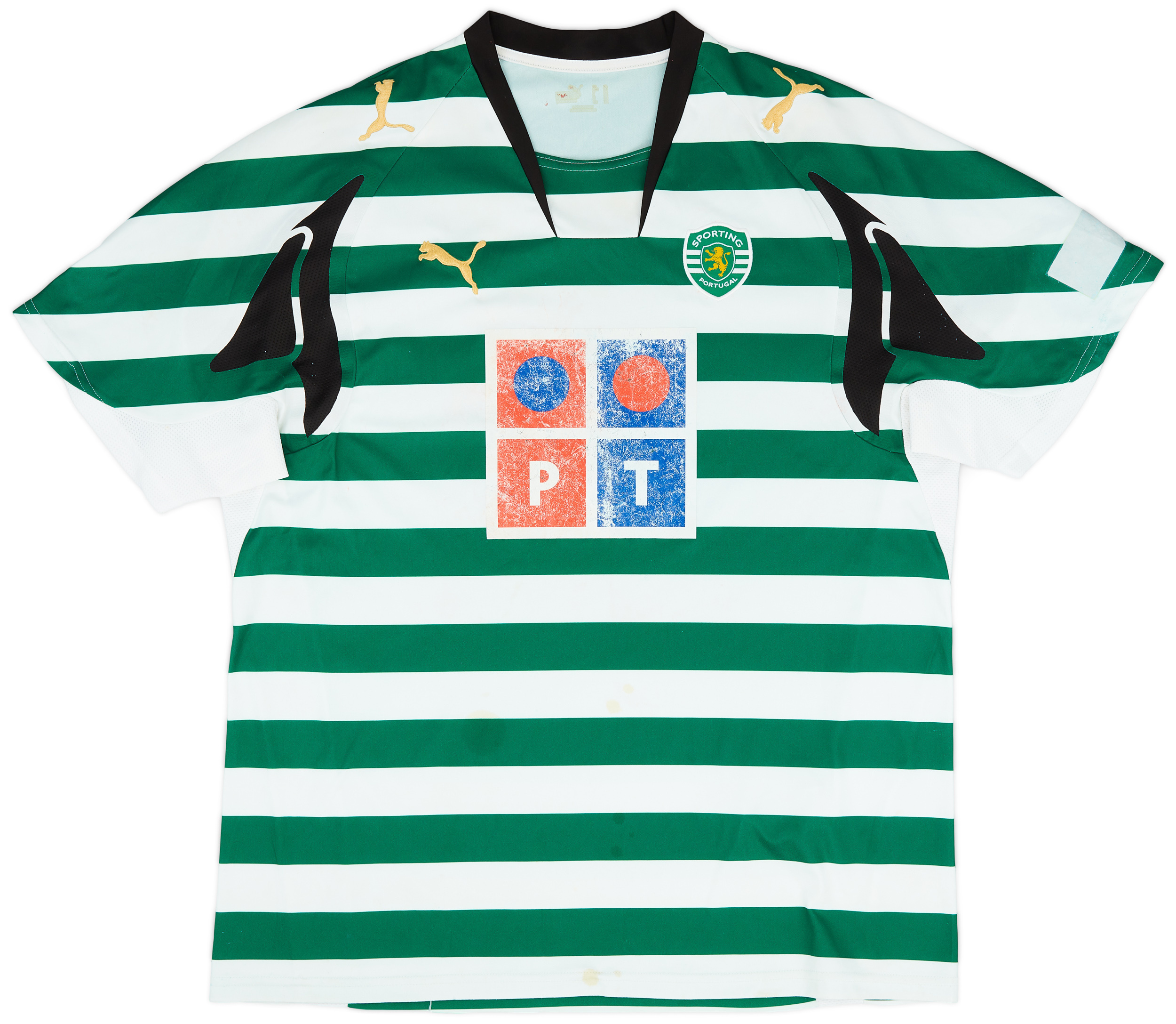 2007-08 Sporting CP Home Shirt - 4/10 - ()