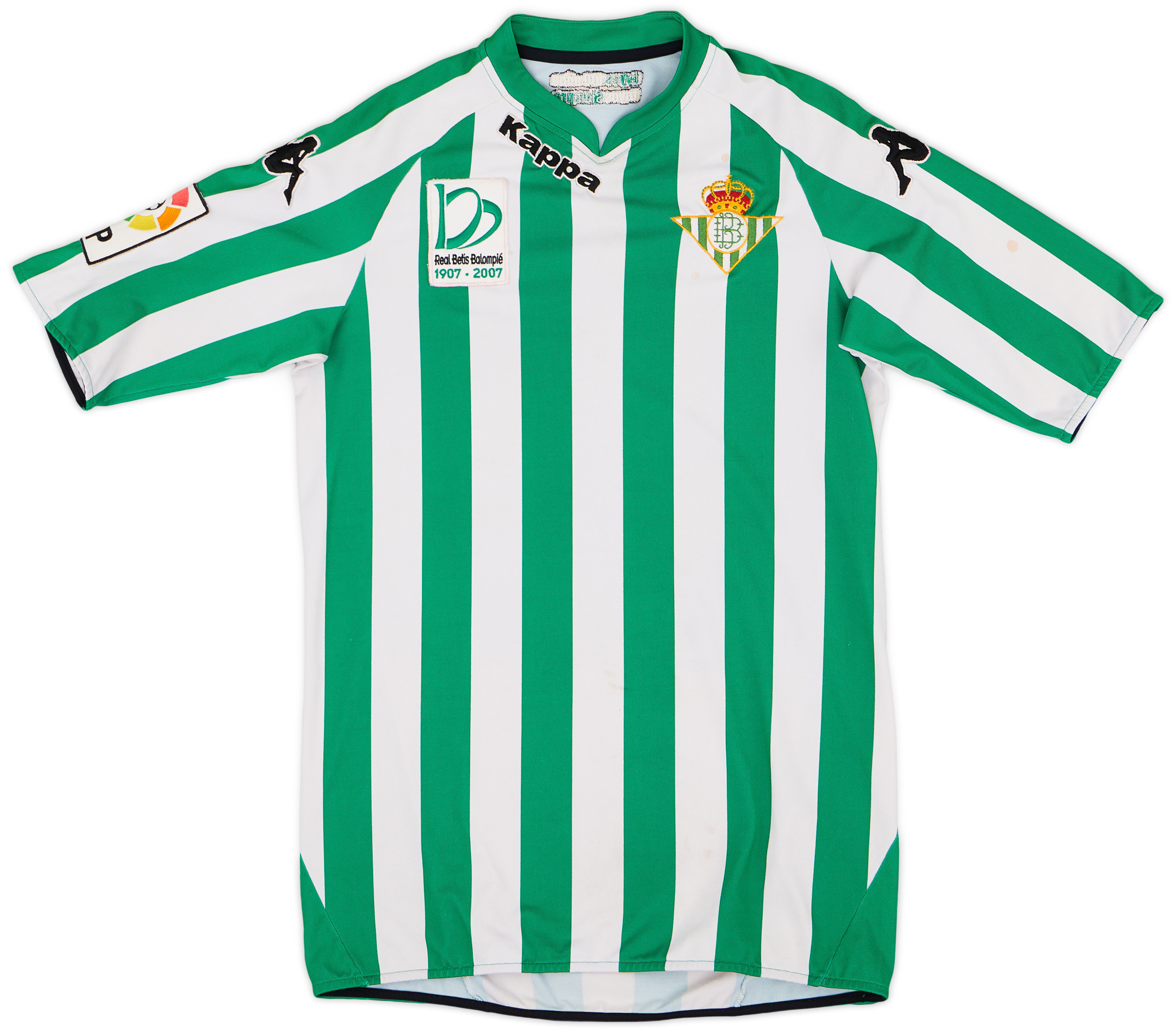 2007-08 Real Betis 'Centenary' Home Shirt - 7/10 - ()