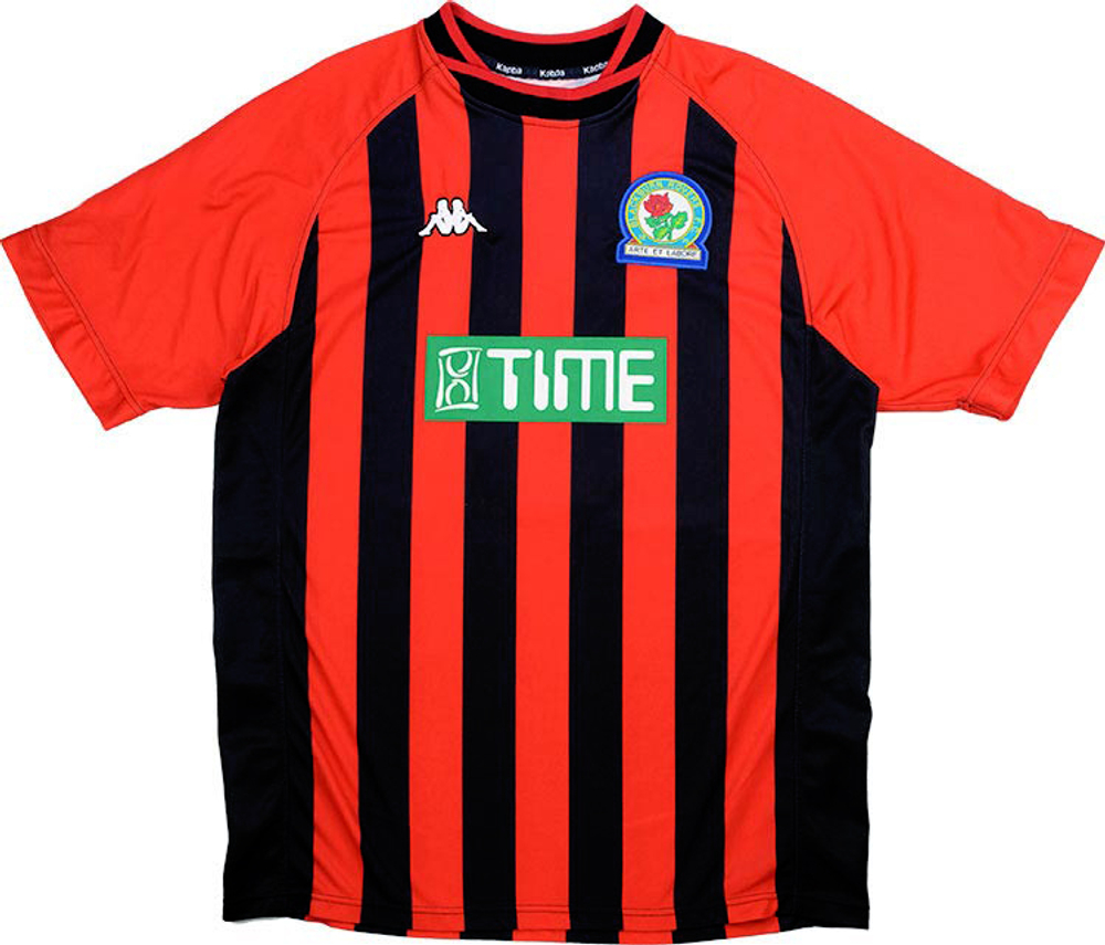 2000-02 Blackburn Away Shirt Grabbi #21 (Very Good) XL-Blackburn Names & Numbers