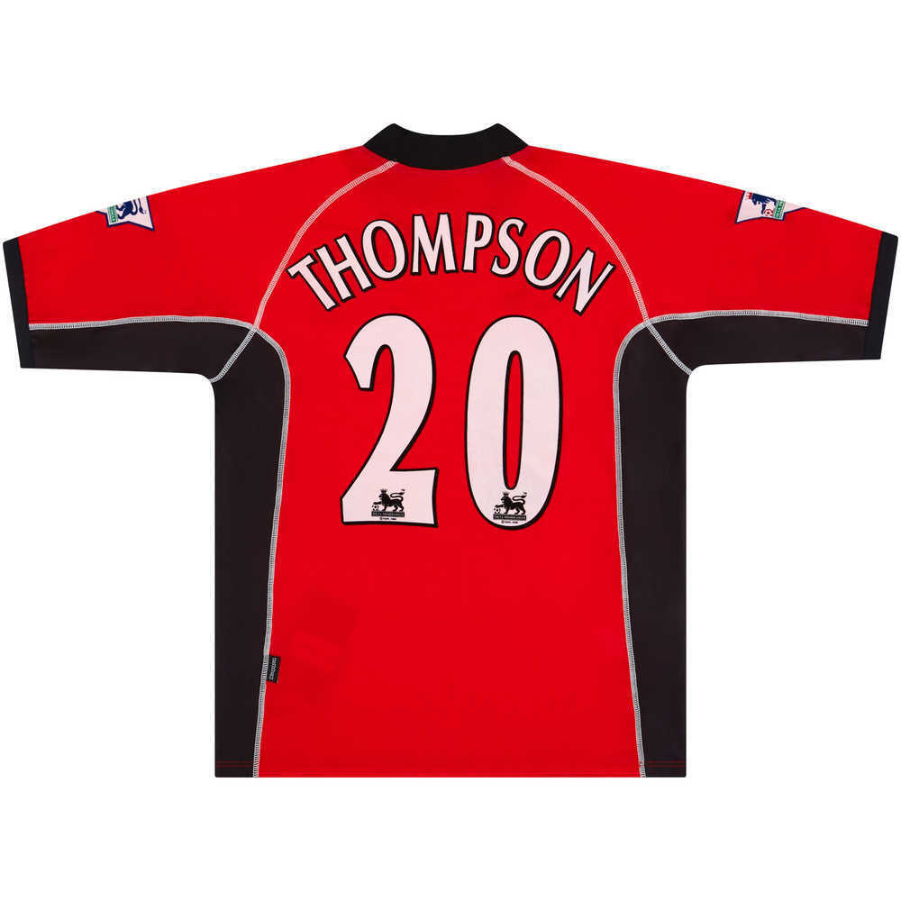 2002-03 Blackburn Match Issue Away Shirt Thompson #20