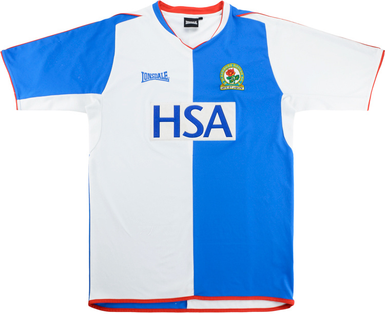 2004-05 Blackburn Rovers Home Shirt
