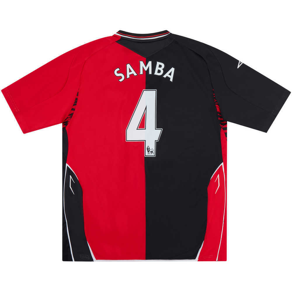 2007-08 Blackburn Away Shirt Samba #4 (Excellent) XL