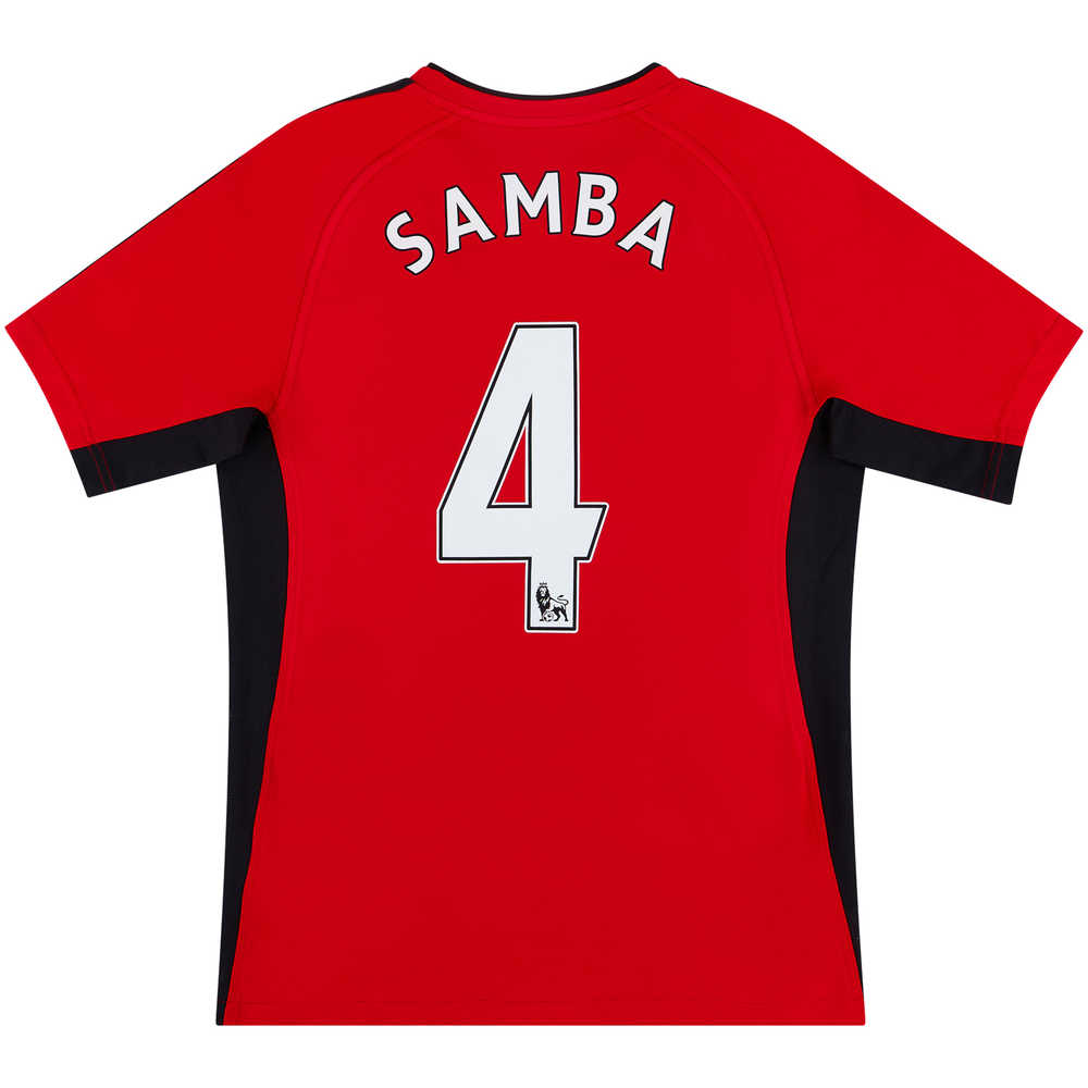 2010-11 Blackburn Away Shirt Samba #4 (Very Good) S