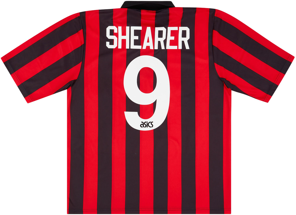 1992-94 Blackburn Away Shirt Shearer #9 (Very Good) L