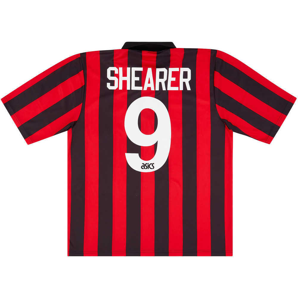 1992-94 Blackburn Away Shirt Shearer #9 (Very Good) L