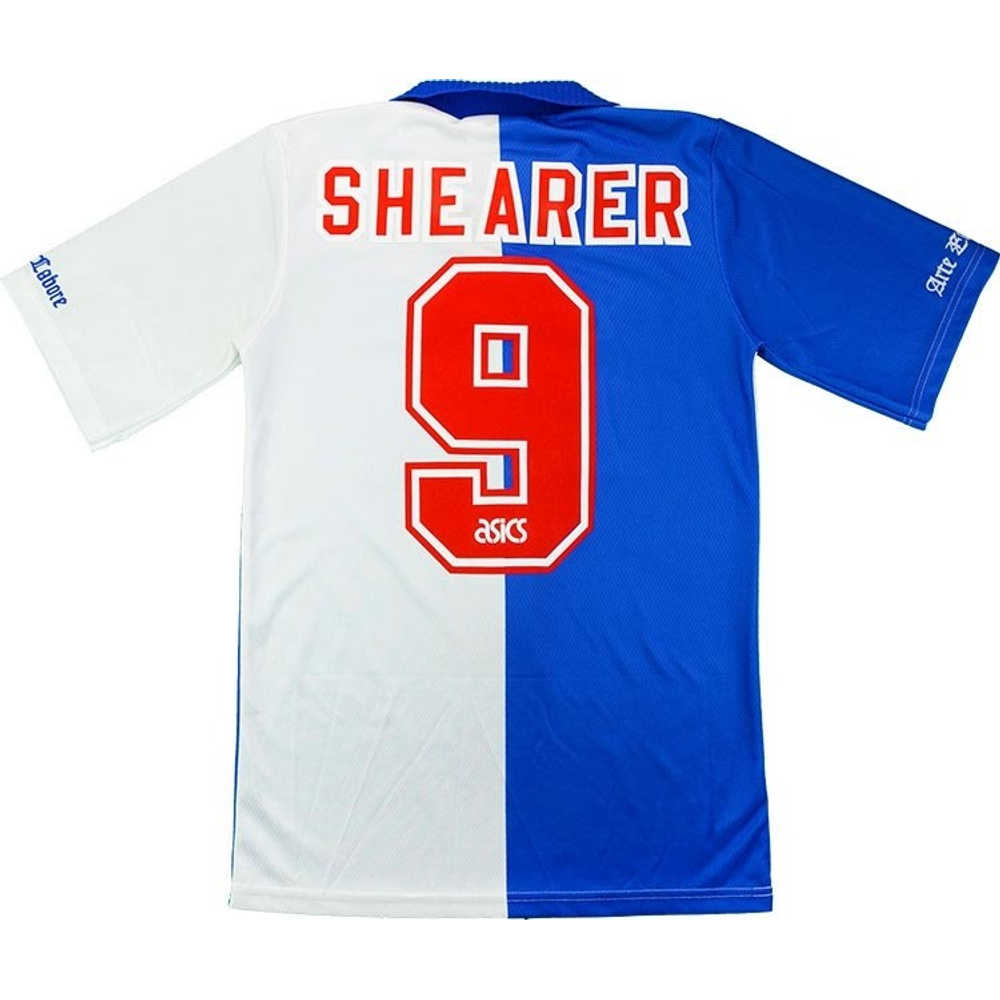 1994-95 Blackburn Home Shirt Shearer #9 (Very Good) S