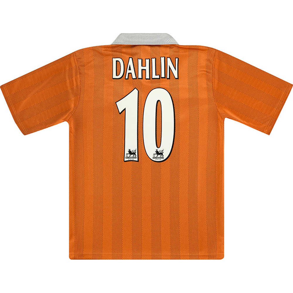 1997-98 Blackburn Away Shirt Dahlin #10 (Excellent) L