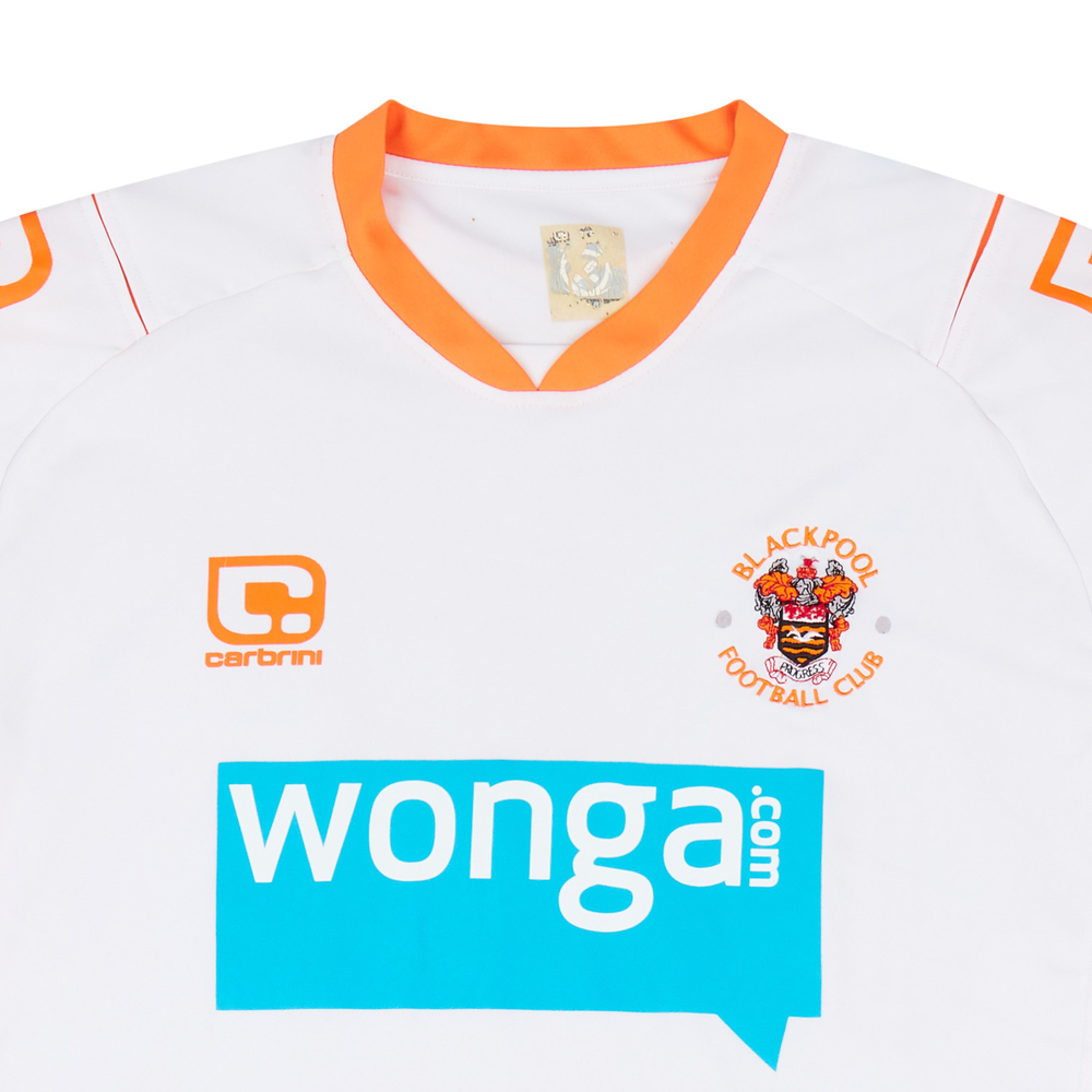 2010-11 Blackpool Away L/S Shirt Campbell #39  (Very Good) L