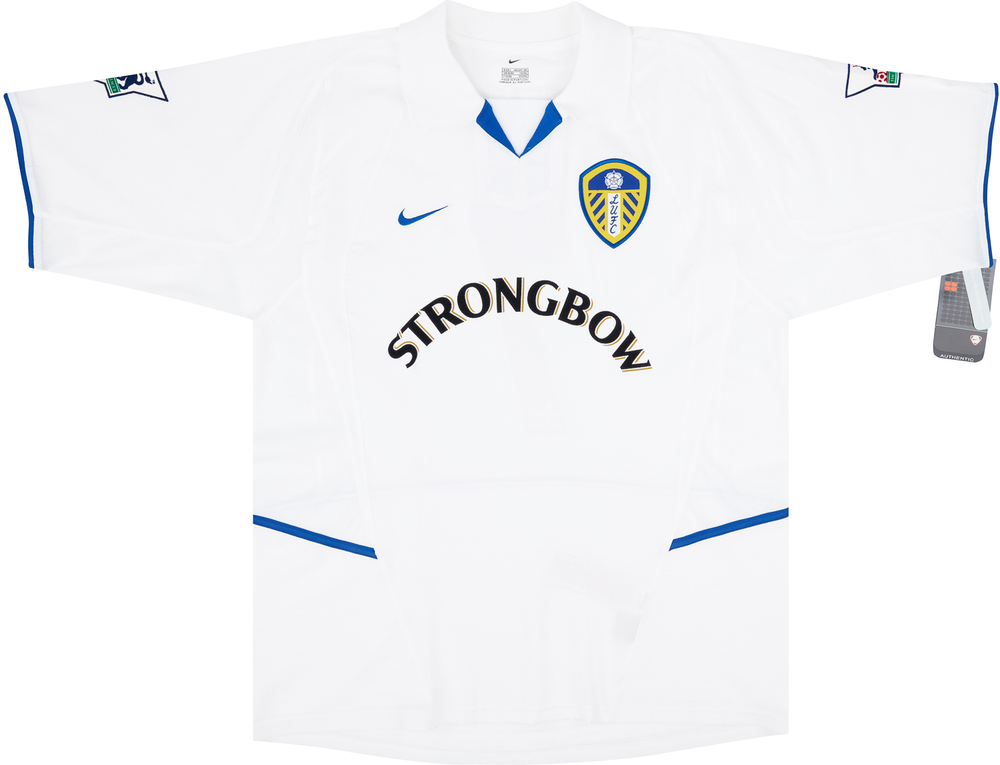 2002-03 Leeds United Home Shirt Fowler #27 *w/Tags*