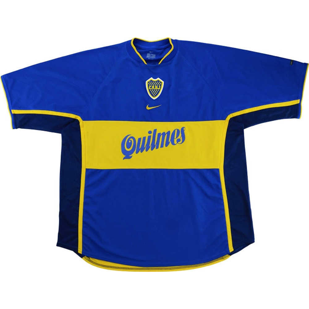 2001-02 Boca Juniors Home Shirt (Excellent) L