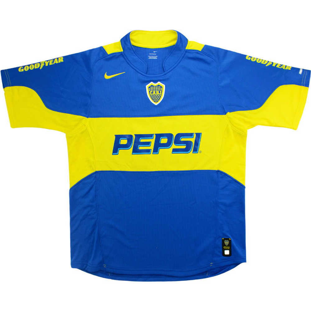 2004-05 Boca Juniors Home Shirt (Excellent) L