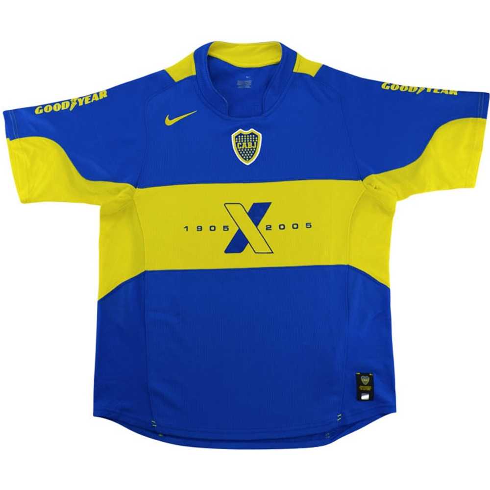 2005 Boca Juniors Centenary Home Shirt (Very Good) XL.Boys