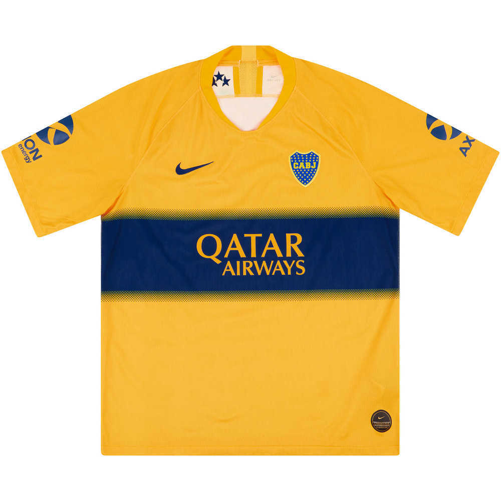 2019-20 Boca Juniors Player Issue Authentic Away Shirt (Excellent) XL