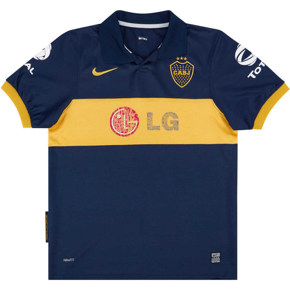 2009-10 Boca Juniors Home Shirt (Good) M