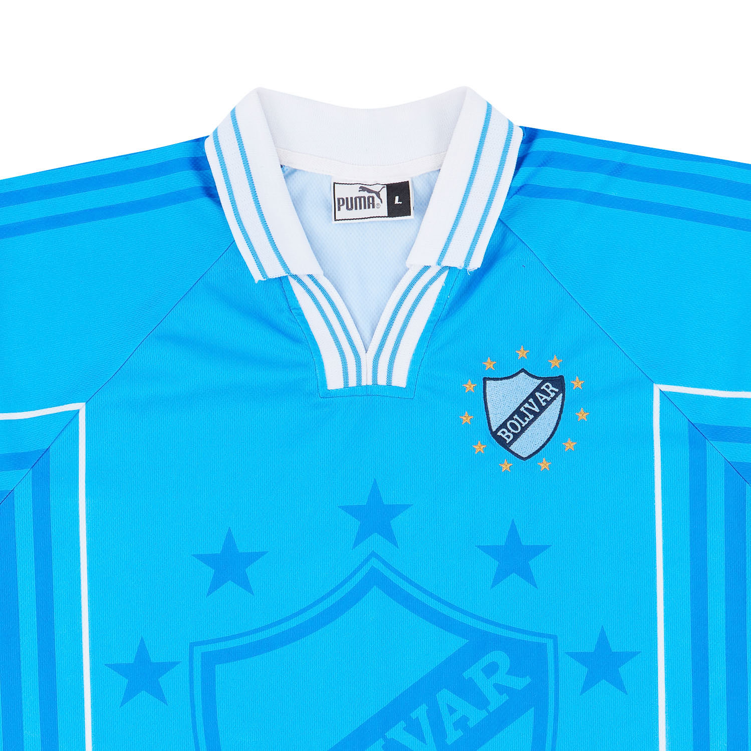 2001 Club Bolívar Home L/S Shirt (Excellent) L