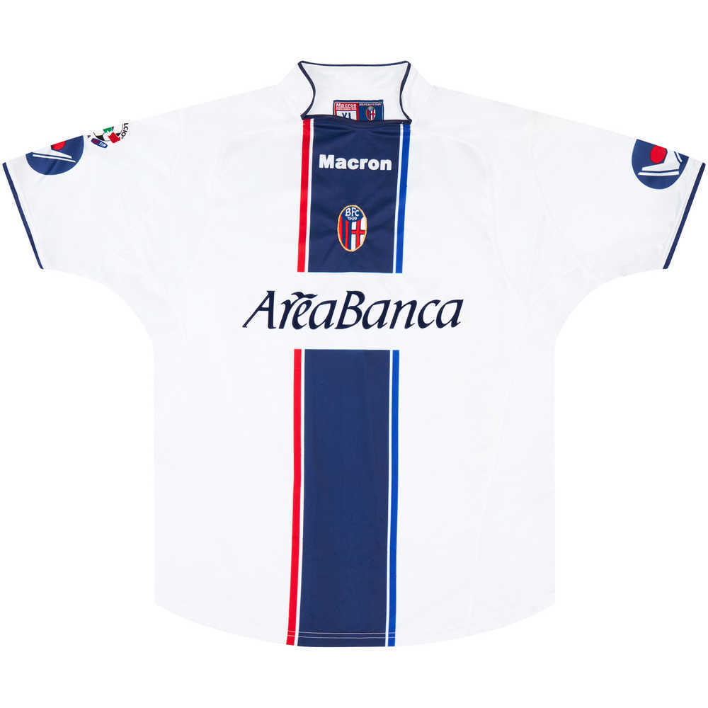 2003-04 Bologna Match Worn Away shirt Dalla Bona #8 (v Inter)