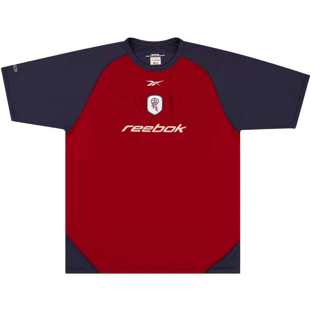 2001-03 Bolton Reebok Training Shirt (Very Good) M