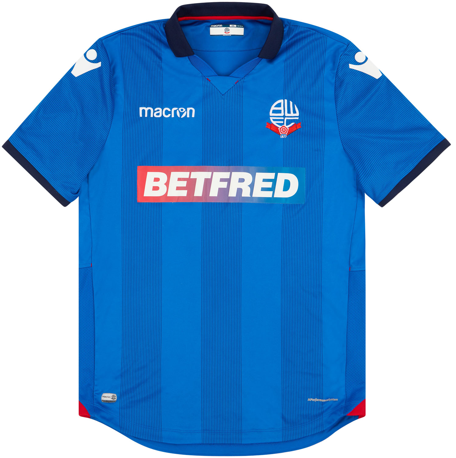 Bolton Third football shirt 2018 - 2019. Sponsored by Betfred