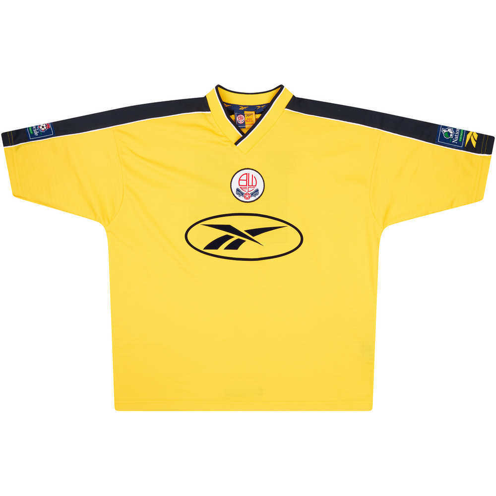 1998-00 Bolton Match Issue Away Shirt #14