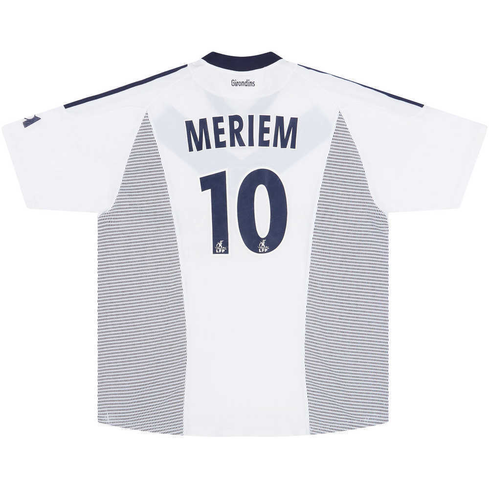 2002-03 Bordeaux Away Shirt Meriem #10 (Very Good) XXL