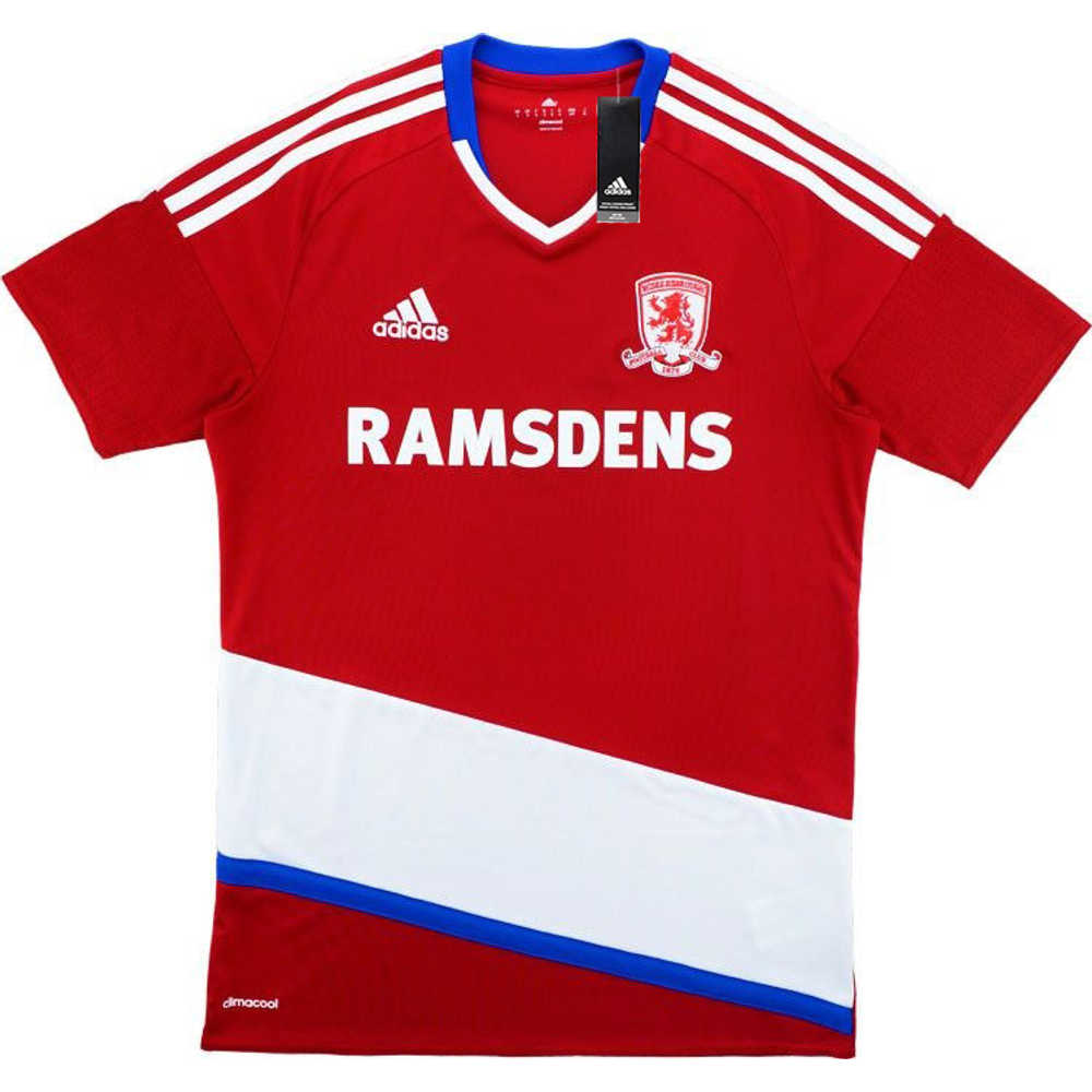 2016-17 Middlesbrough Home Shirt *w/Tags* 3XL
