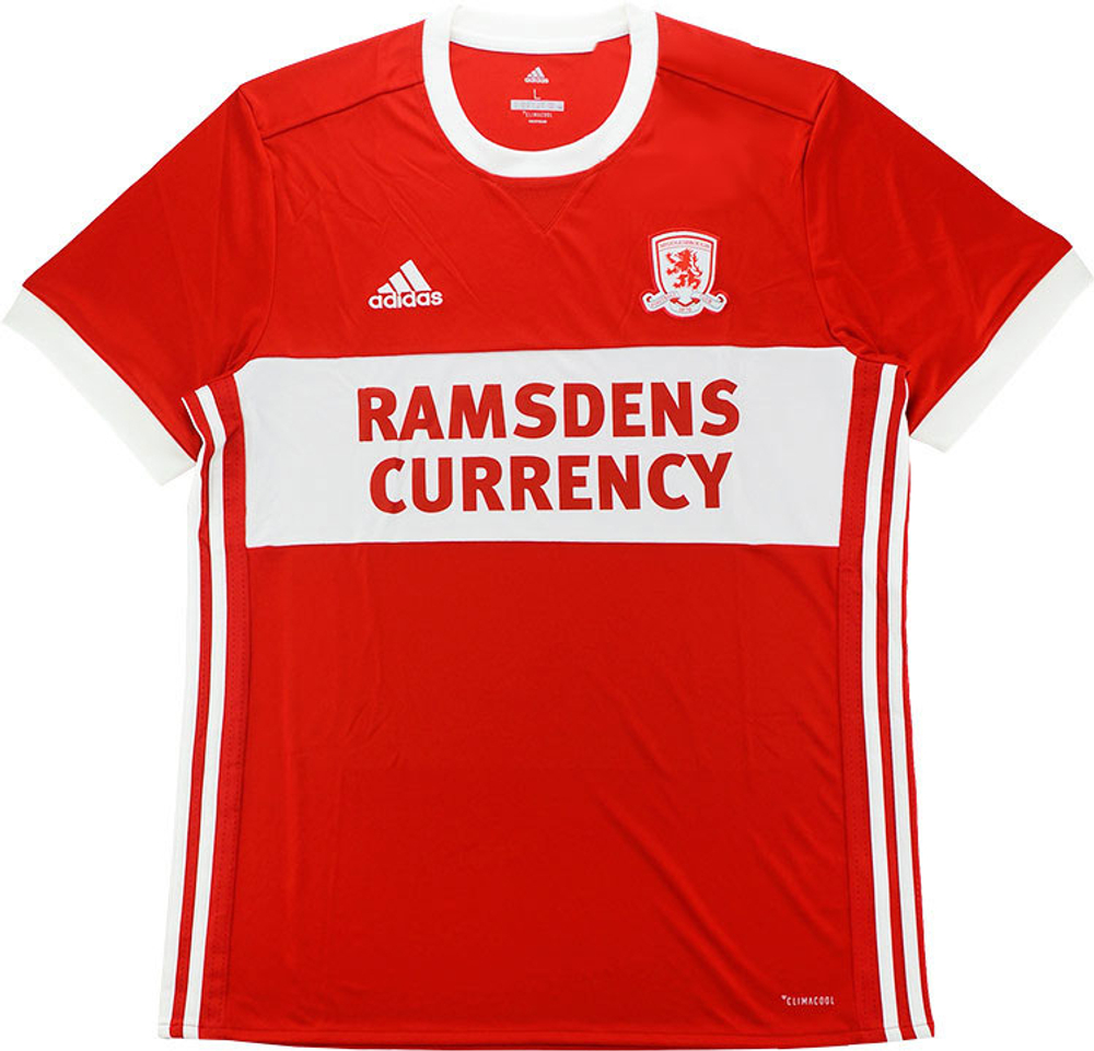 2017-18 Middlesbrough Home Shirt (Excellent) L-Middlesbrough New Products