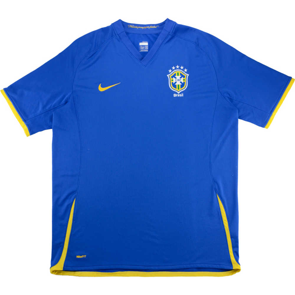 2008-10 Brazil Away Shirt (Good) L