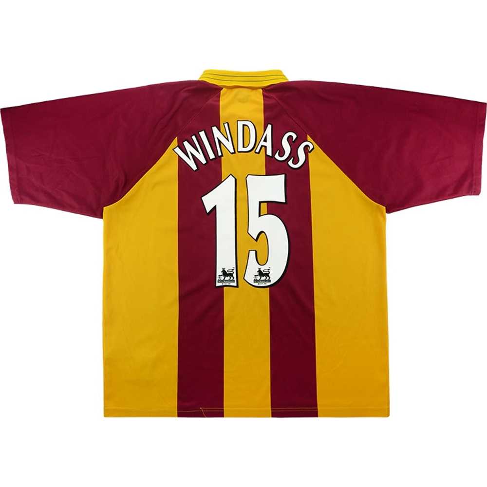 1999-01 Bradford Home Shirt Windass #15 (Excellent) XL