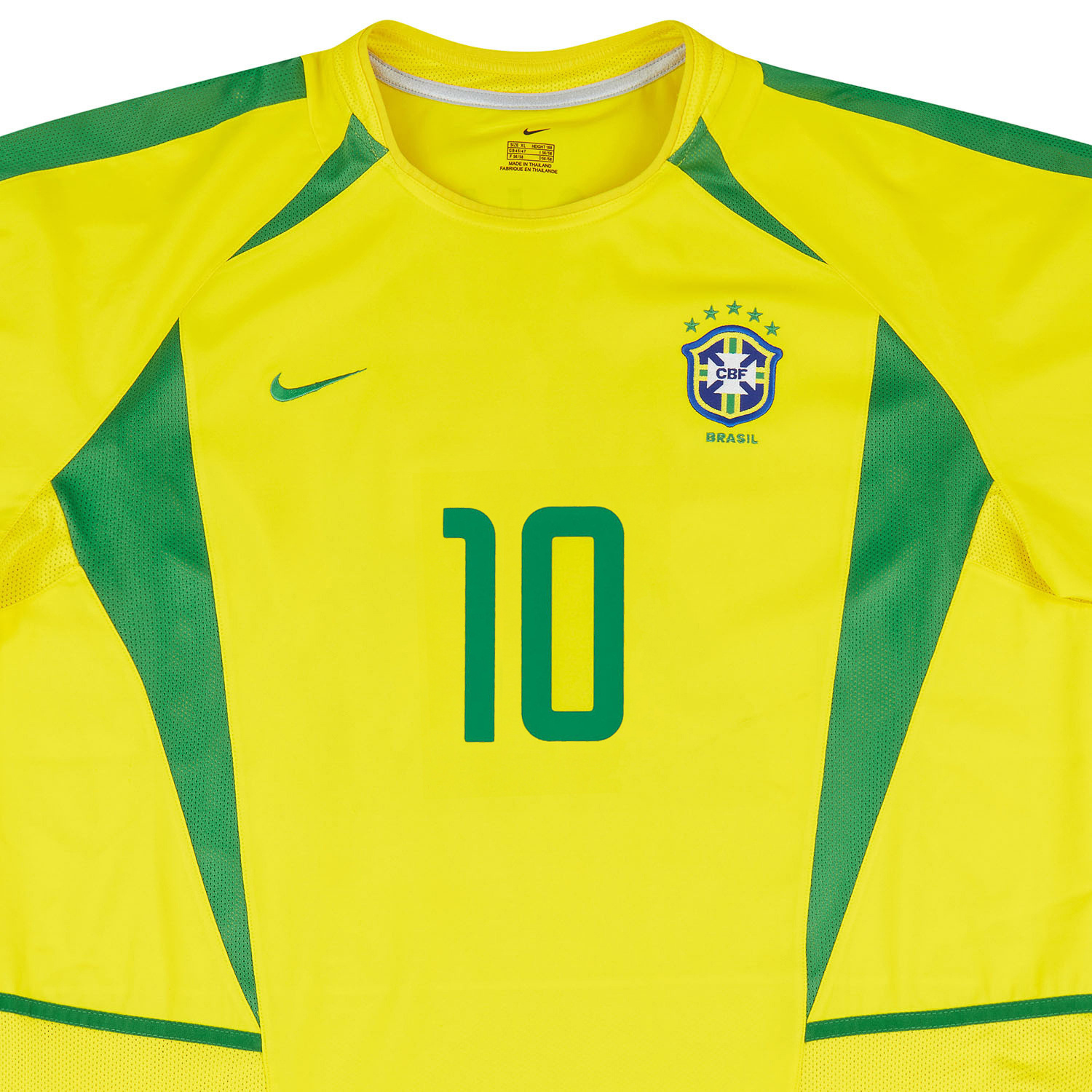 BRAZIL 2002 HOME SHIRT – Retro Soccer UK