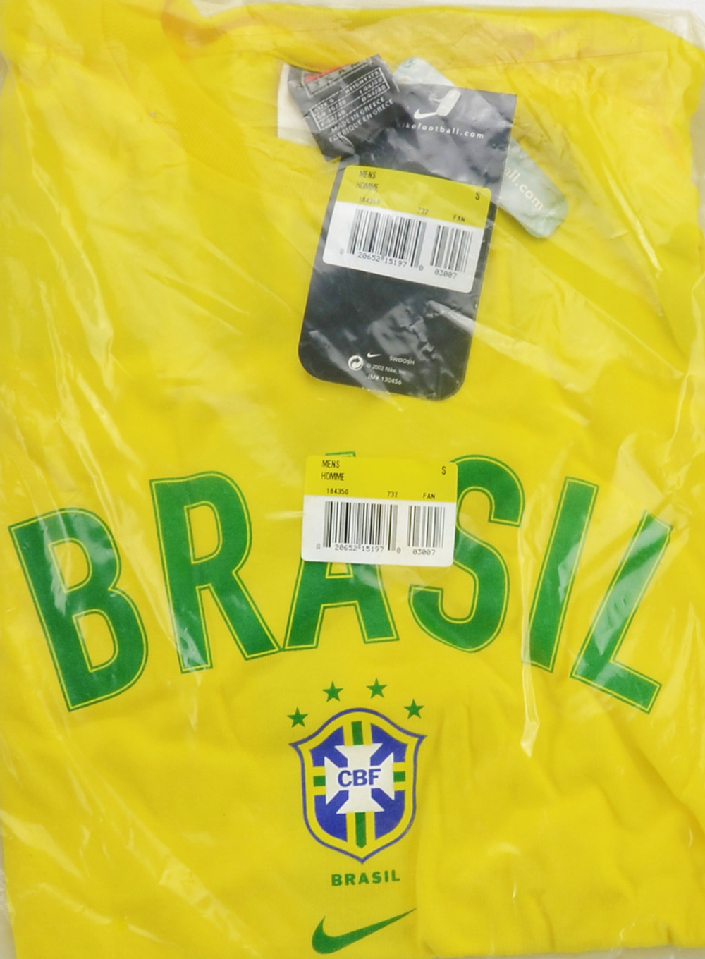 2002-03 Brazil Nike Ronaldinho Tee *BNIB* S-Clearance Brazil Training Permanent Price Drops Classic Training