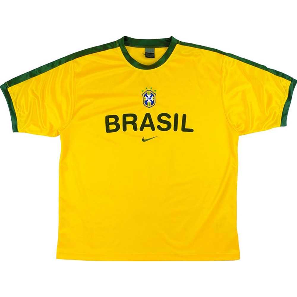 2002 Brazil Nike Training Shirt (Very Good) XL