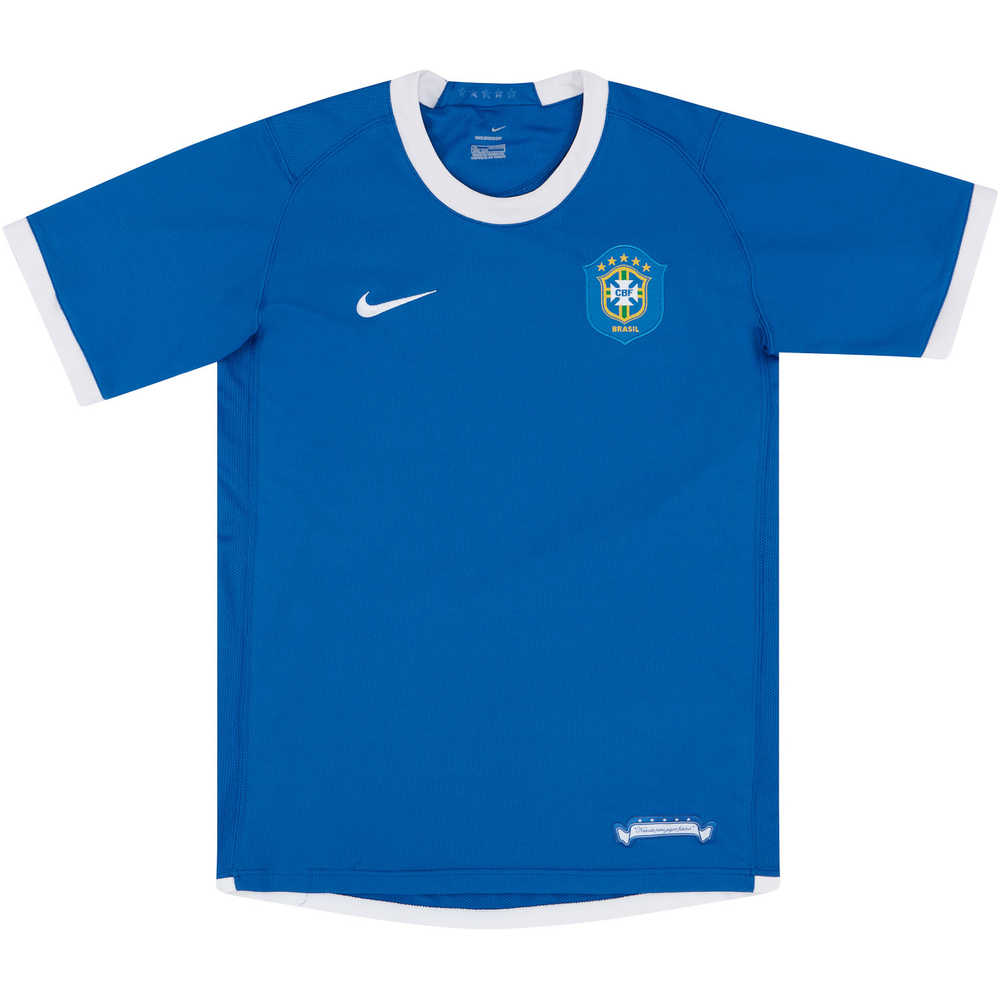 2006-07 Brazil Away Shirt (Excellent) XL.Boys