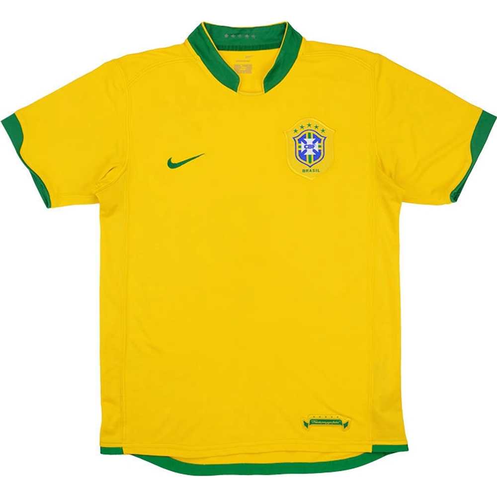 2006-08 Brazil Home Shirt (Excellent) XL.Boys