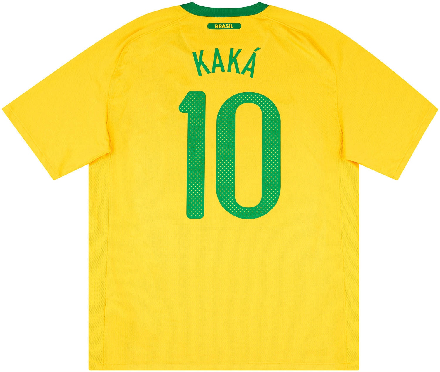 2010-11 Brazil Home Shirt Kaká #10 (Excellent - 9/10)