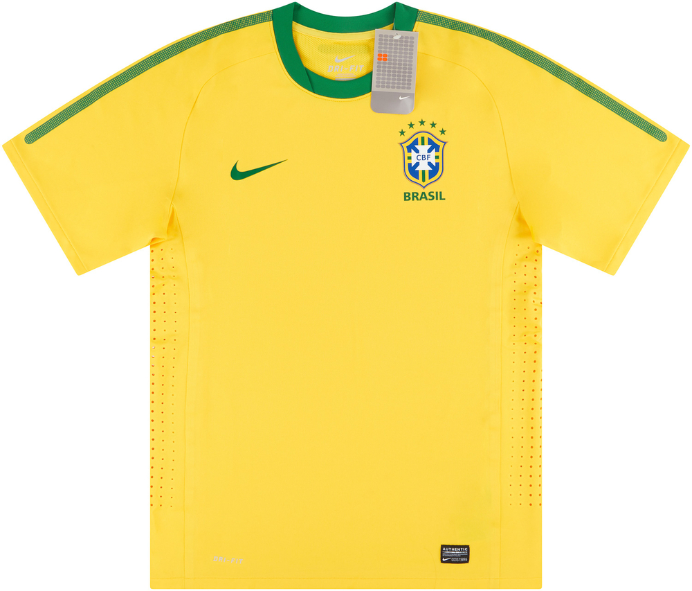 2010-11 Brazil Player Issue Authentic Home Shirt *BNIB* L-Brazil Player Issue South Africa 2010