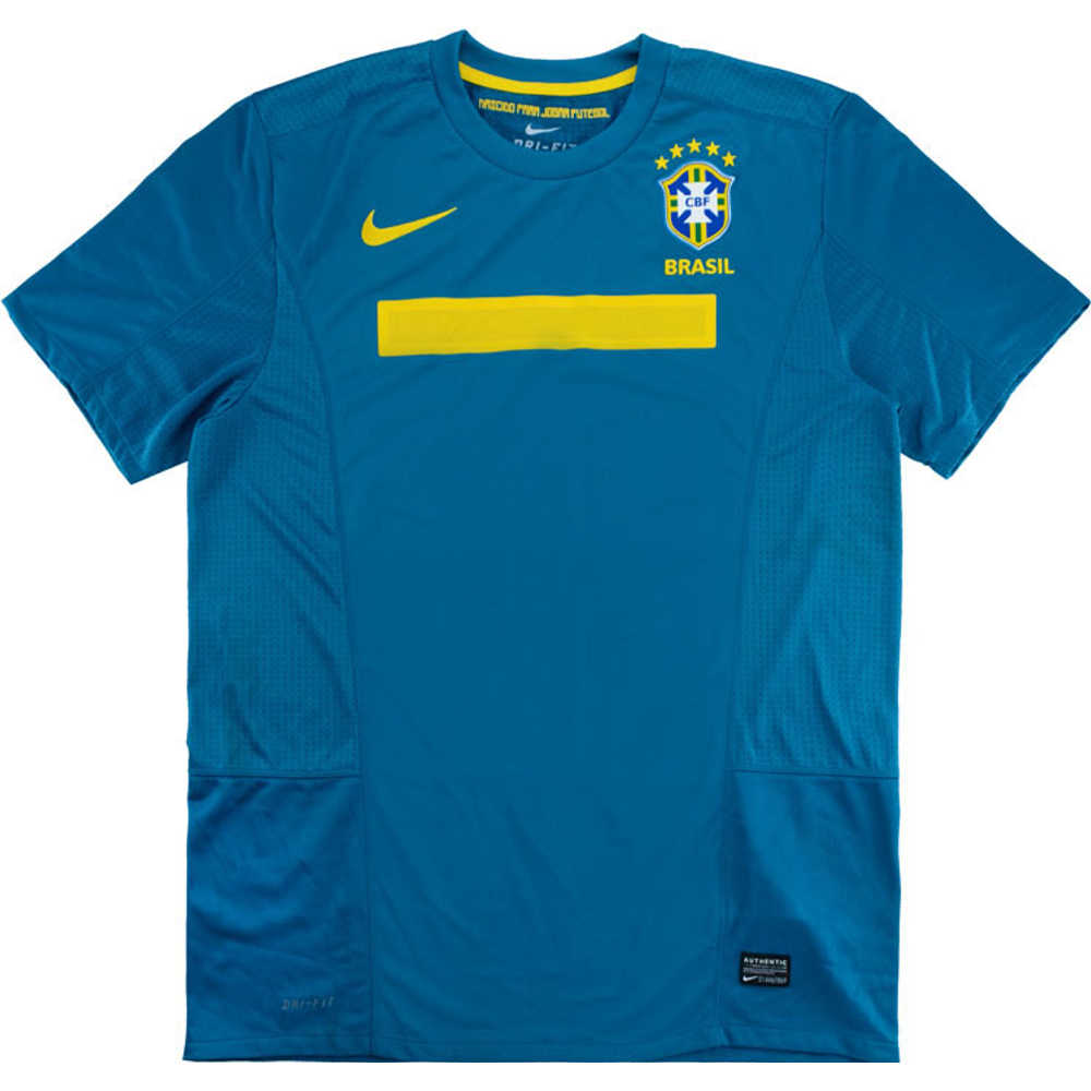 2011 Brazil Away Shirt (Excellent) S