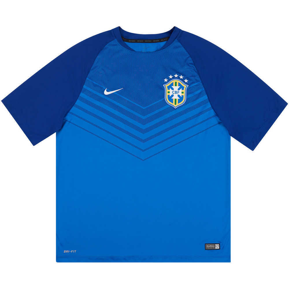2014-15 Brazil Nike Training Shirt (Excellent) XL