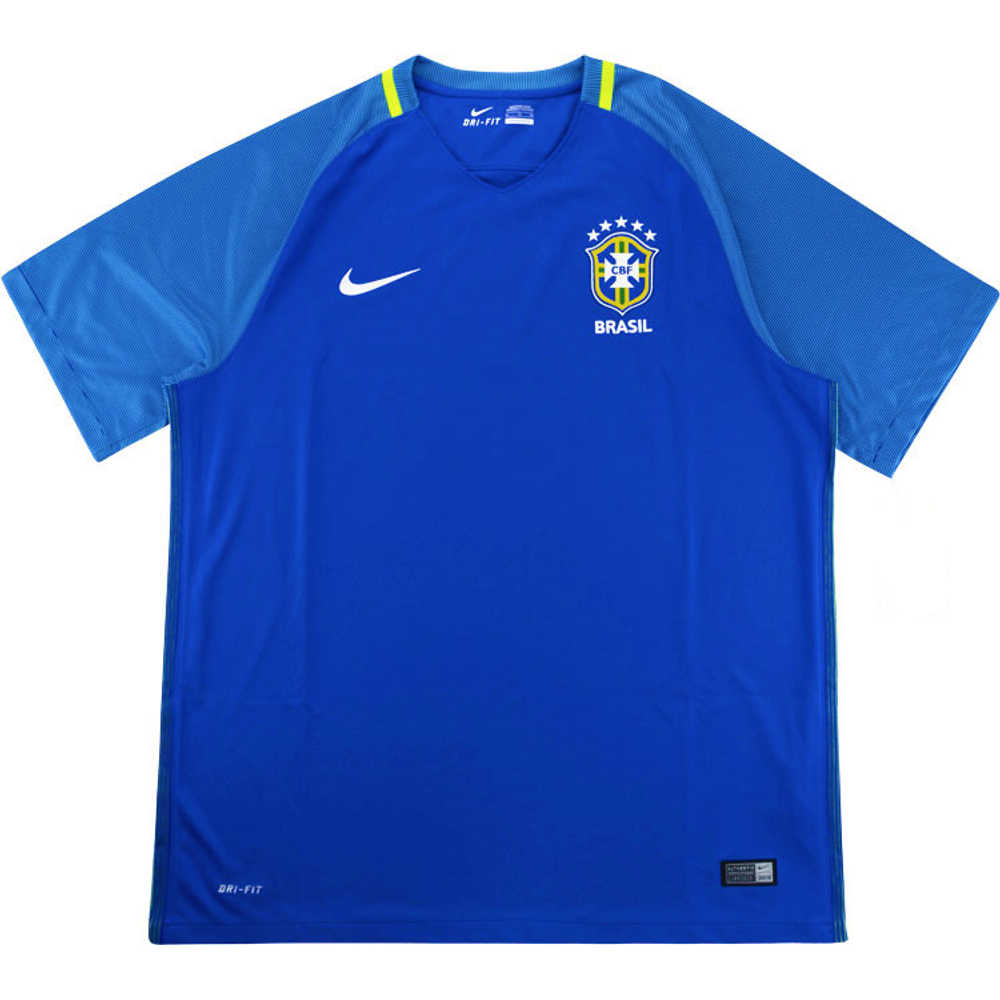 2016-17 Brazil Away Shirt (Excellent) S