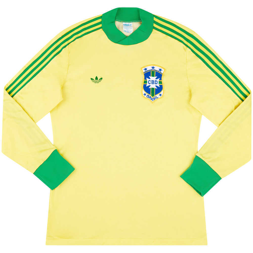 1978-80 Brazil Home L/S Shirt (Excellent) S