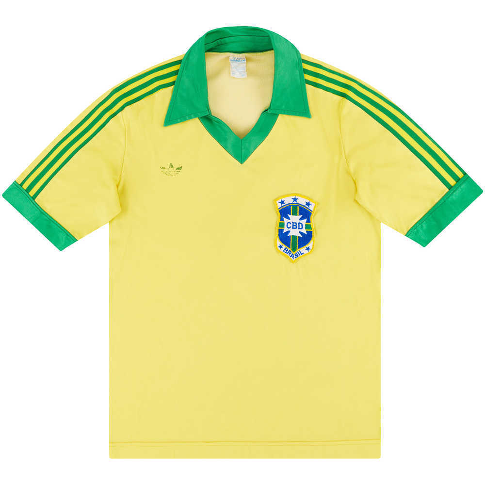 1978-80 Brazil Home Shirt (Very Good) S
