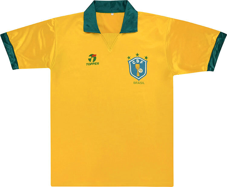 1990 Brazil Home Shirt