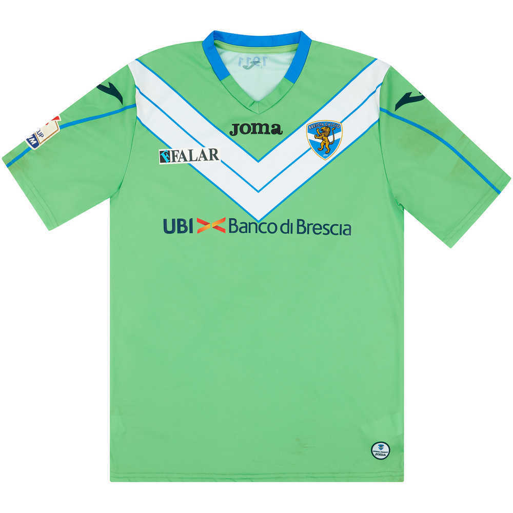 2014-15 Brescia Match Issue Coppa Italia GK Shirt Arcari #1 (v Latina Calcio)