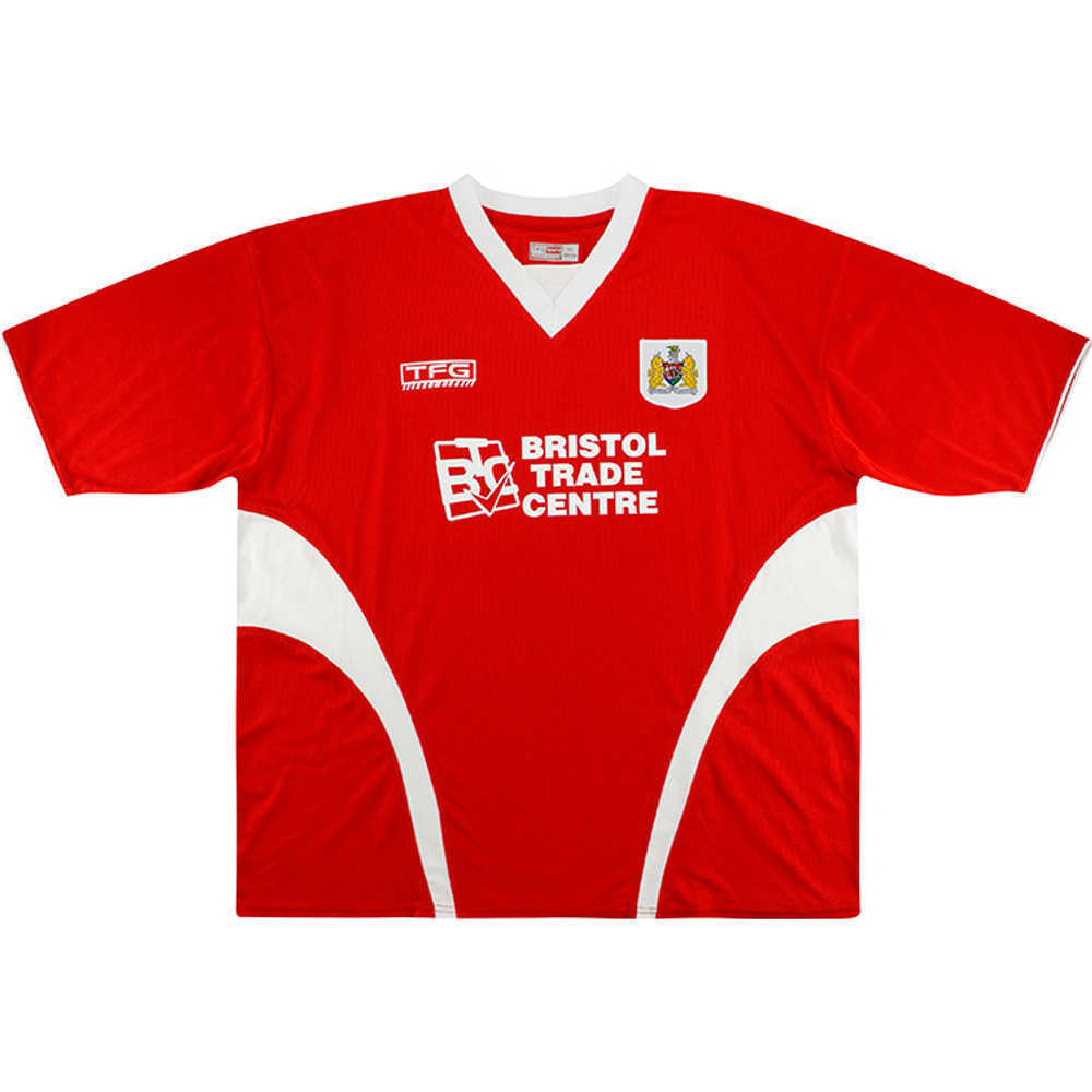 2005-06 Bristol City Home Shirt (Excellent) M