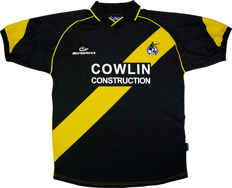 Bristol Rovers Home Football Shirt 2007 - 2008. Sponsored By Cowlin ...