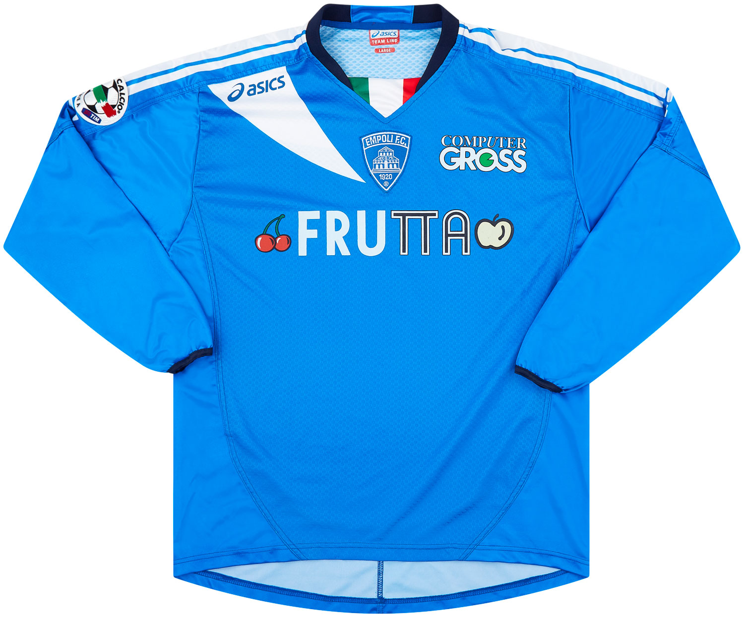 2006-07 Empoli Match Issue Home Shirt Pozzi #9